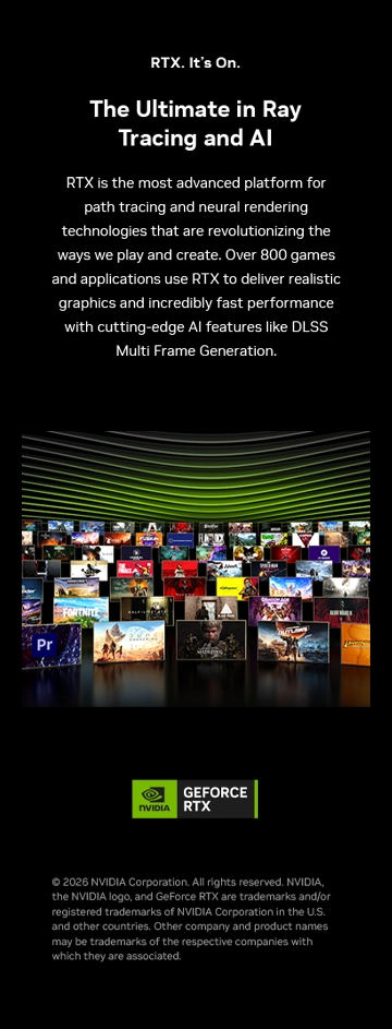 RTX. It's On. The Ultimate in Ray Tracing and AI