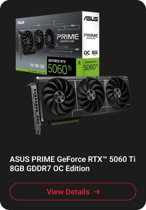 ASUS GeForce RTX 5060 Ti 8GB — View Details