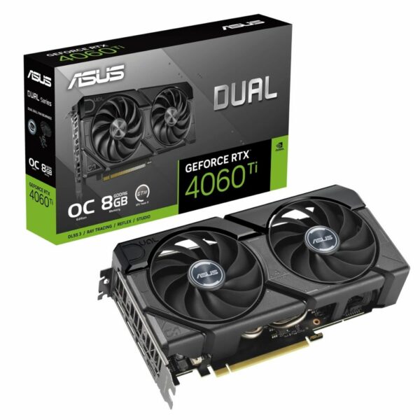 ASUS DUAL GEFORCE RTX 4060 TI EVO OC EDITION 8GB GDDR6