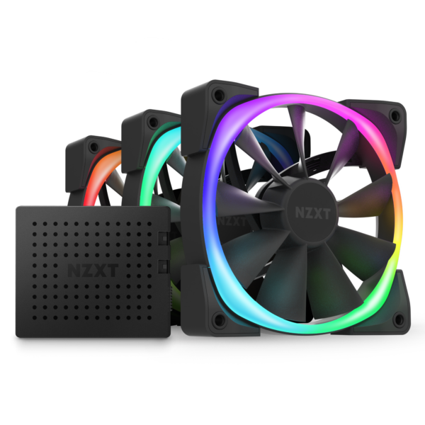 NZXT AER RGB 2 120 TRIPLE STARTER PACK (120MM) BLACK x3