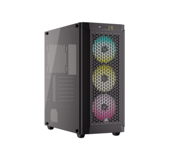 CORSAIR 480T RGB AIRFLOW TEMPERED GLASS MID-TOWER - BLACK (ATX)