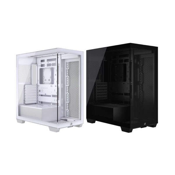 CORSAIR 3500X MID-TOWER - BLACK / WHITE (ATX/BTF)