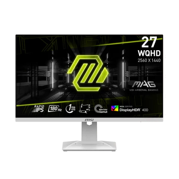 MSI MAG274QRFW 27" 1440P 165HZ