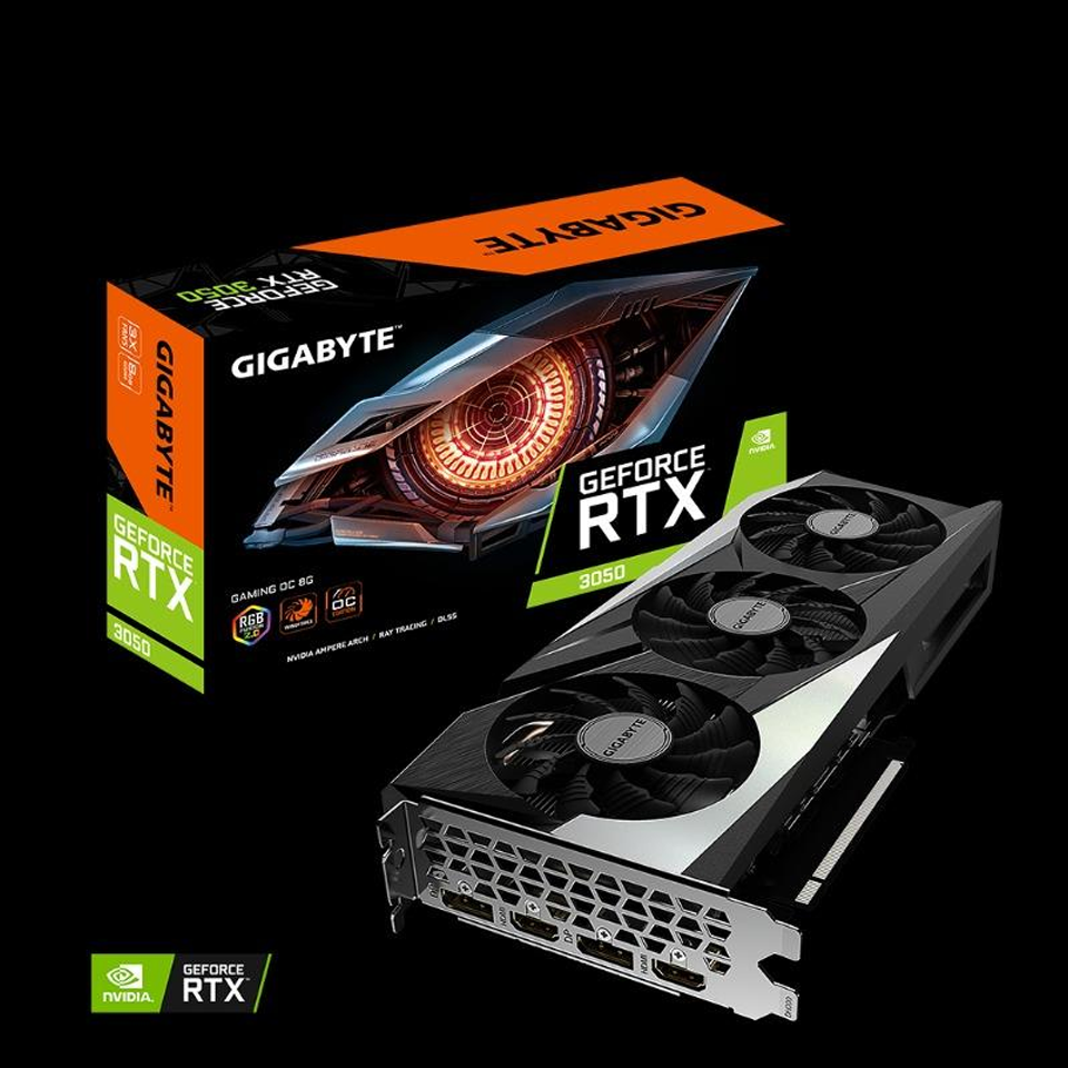 GIGABYTE-Geforce-RTX-3050-Gaming-OC-8GB-DDR6