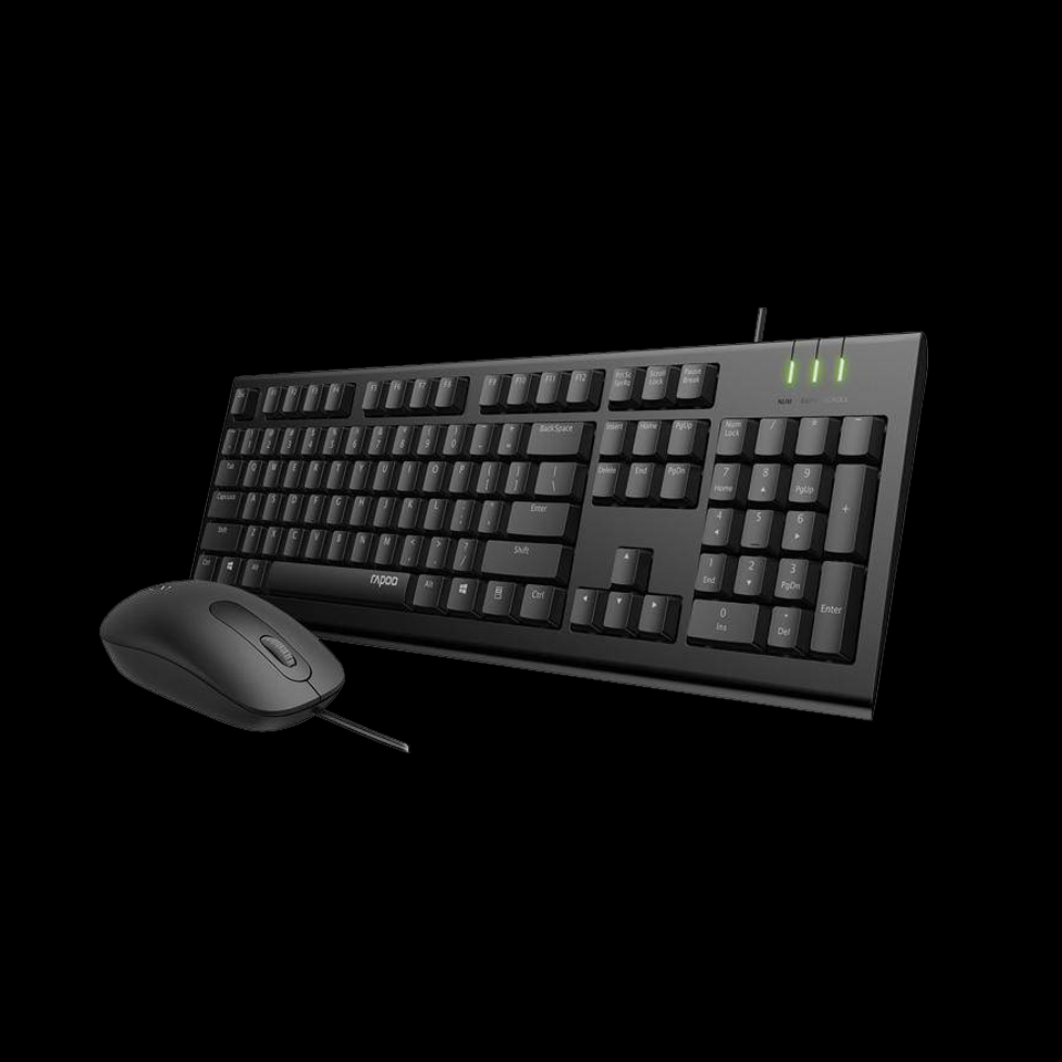 RAPOO-X120PRO-KEYBOARD-&-MOUSE-WIRED-COMBO