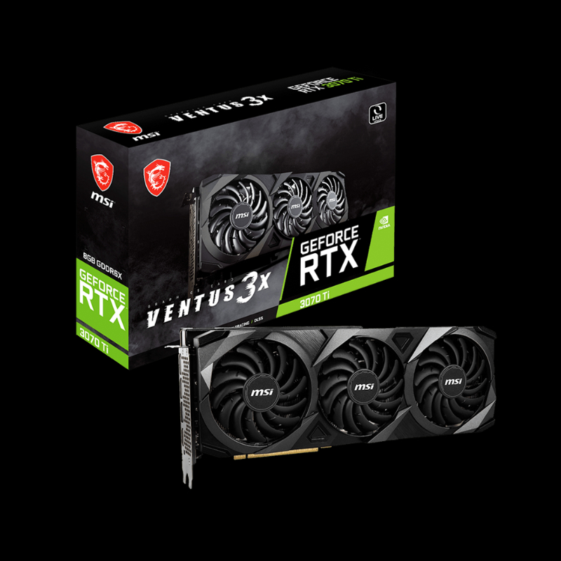 MSI GeForce RTX3070TI VENTUS 3X 8GB