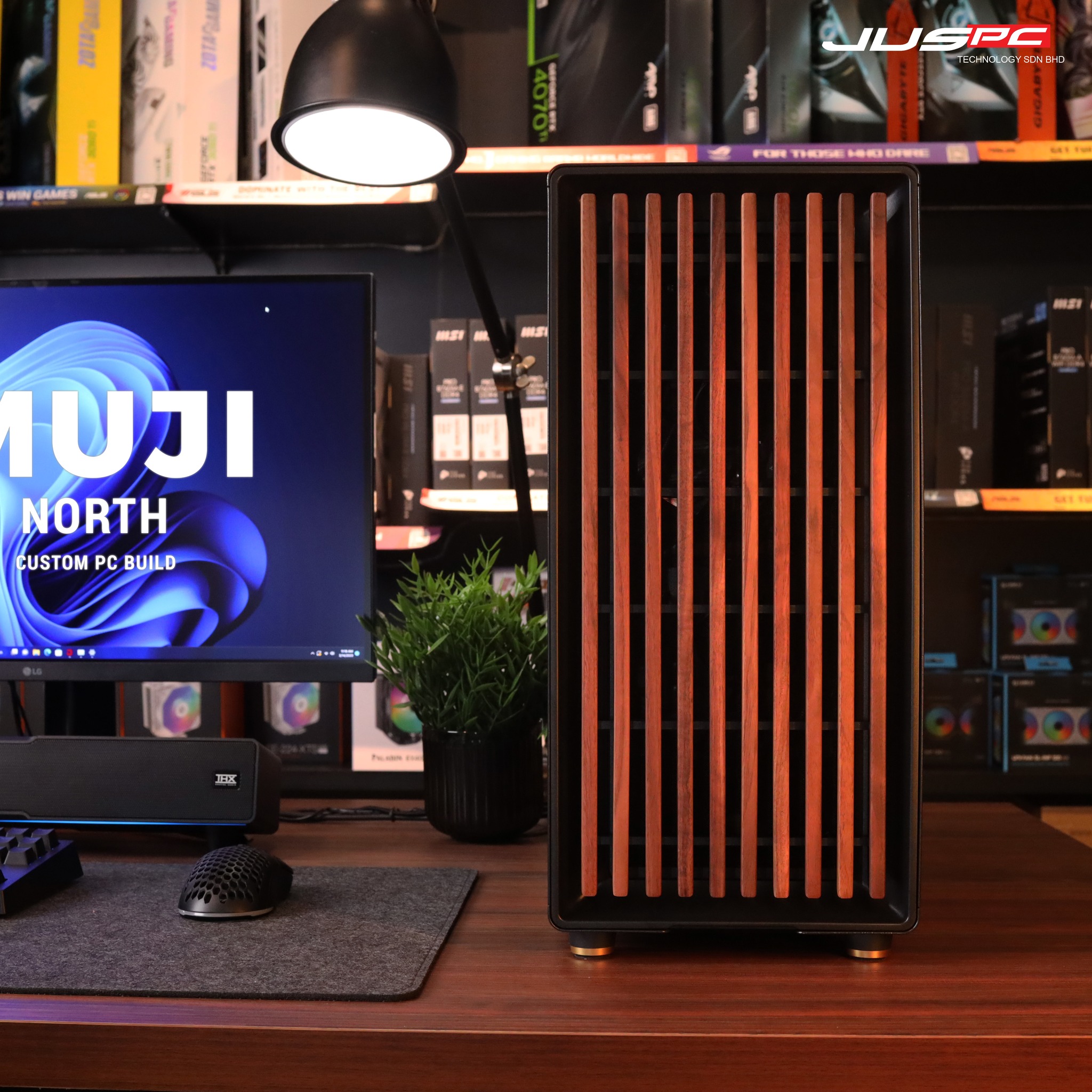 RM12K Assemble Fractal Design North Muji Style PC Build】