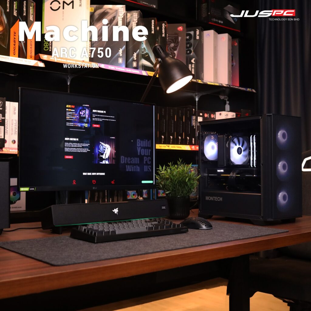 【INTEL ARC Render Machine Setup】 | JusPC