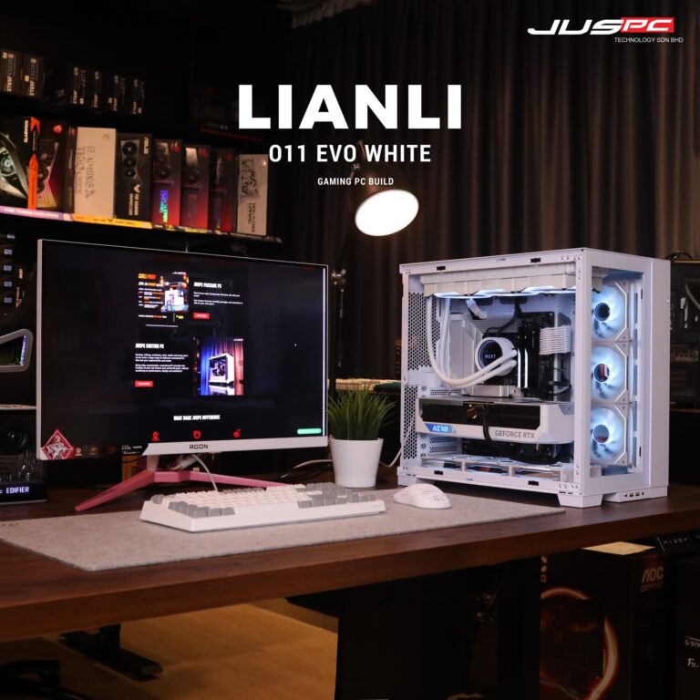 【LIANLI DYNAMIC EVO pure white setup】
