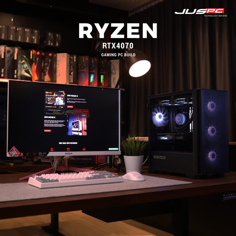 【Ryzen 7000 series with RTX 4070 gaming setup】