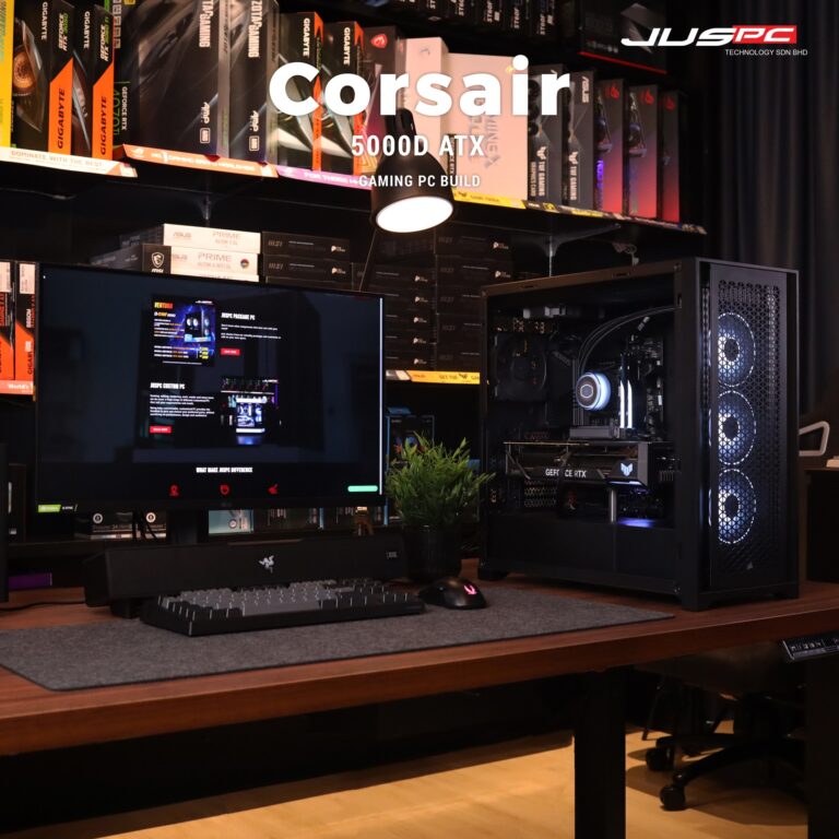 【CORSAIR 5000D workstation setup】