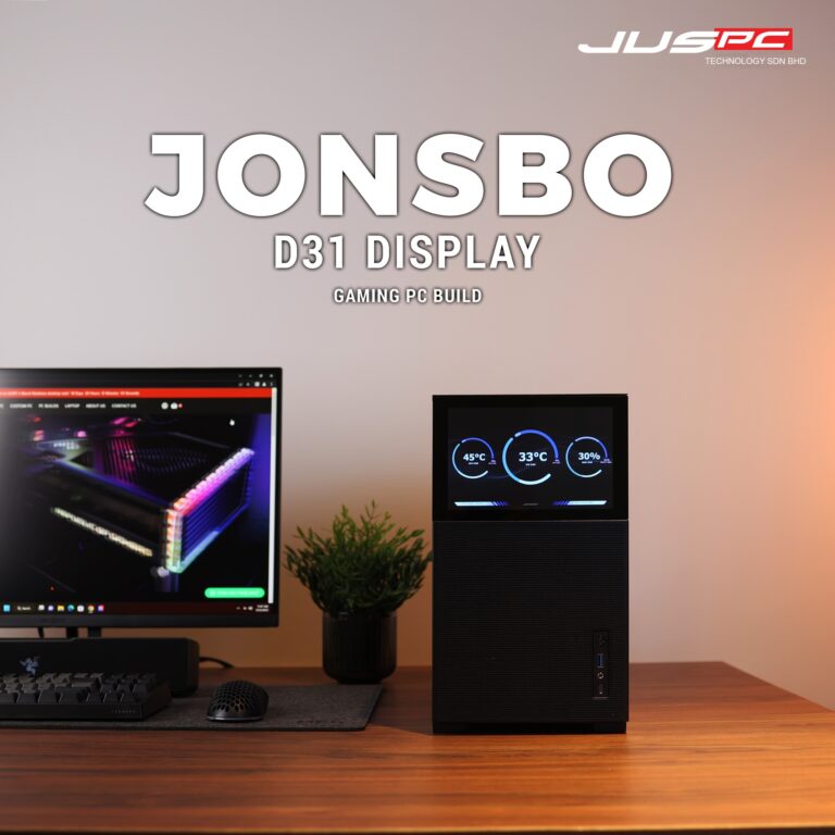 【JONSBO D31 gaming build setup】