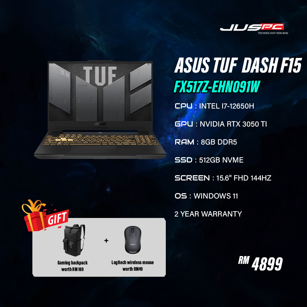 ASUS-TUF-DASH-F15-FX517Z-EHN091W