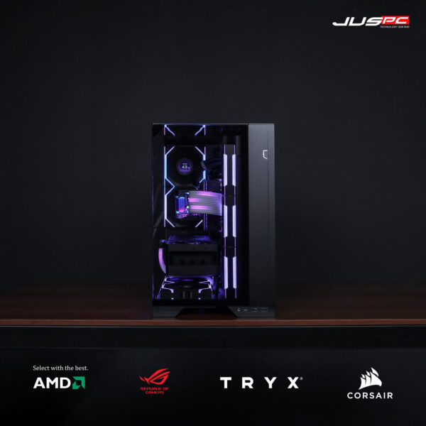 LIANLI O11 VISION COMPACT BLACK - Image 4
