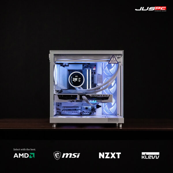NZXT H6 FLOW WHITE - Image 3