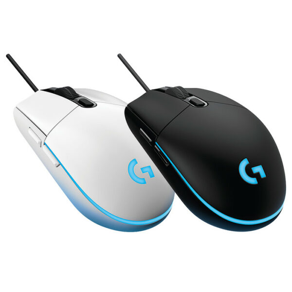 LOGITECH G102 LIGHTSYNC GAMING MOUSE - BLACK/WHITE