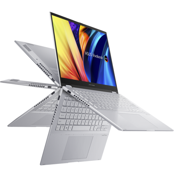 ASUS VivoBook S14 Flip OLED -- (TN3402Y-AKN216WSM-BLUE) -- R7-7730U / 512GB SSD / 16GB DDR4 UP TO 16GB)