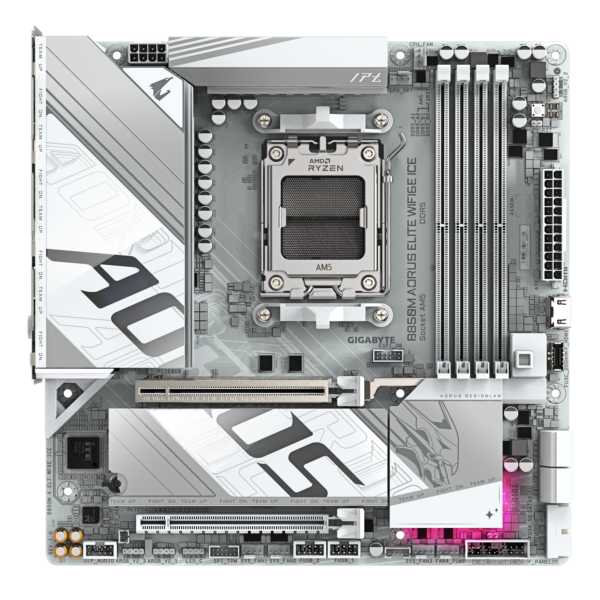 GIGABYTE B850M AORUS ELITE WIFI6E+BT ICE ( 4x RAM SLOT | 2x NVME SLOT )