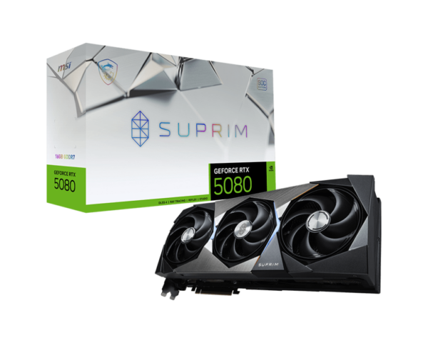 MSI GEFORCE RTX5080 16G SUPRIM SOC