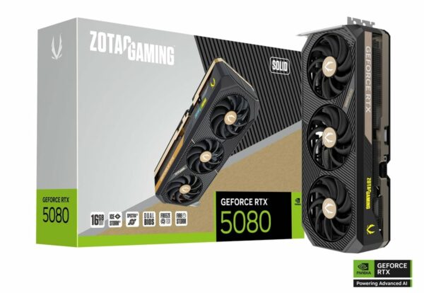 ZOTAC GAMING GEFORCE RTX5080 SOLID
