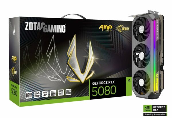 ZOTAC GAMING GEFORCE RTX5080 AMP EXTREME INFINITY