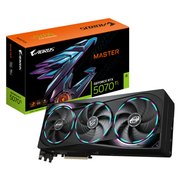 GIGABYTE AORUS RTX5070 TI MASTER 16G GDDR7