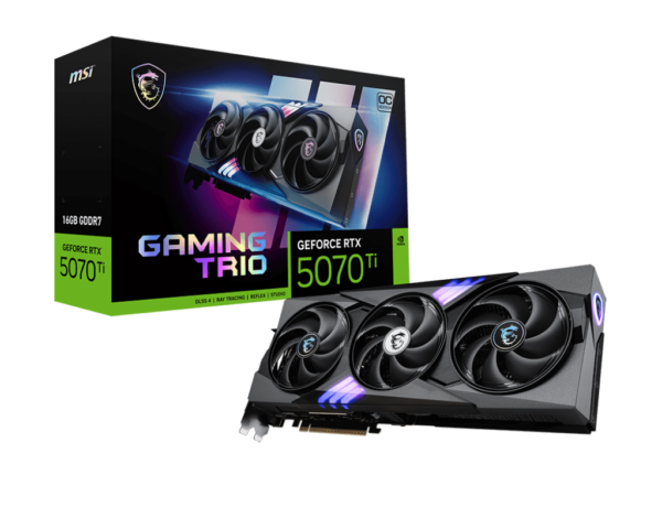 MSI GEFORCE RTX5070 TI 16G GAMING TRIO OC