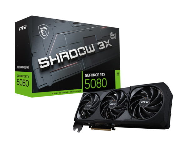 MSI GEFORCE RTX5080 16G SHADOW 3X OC