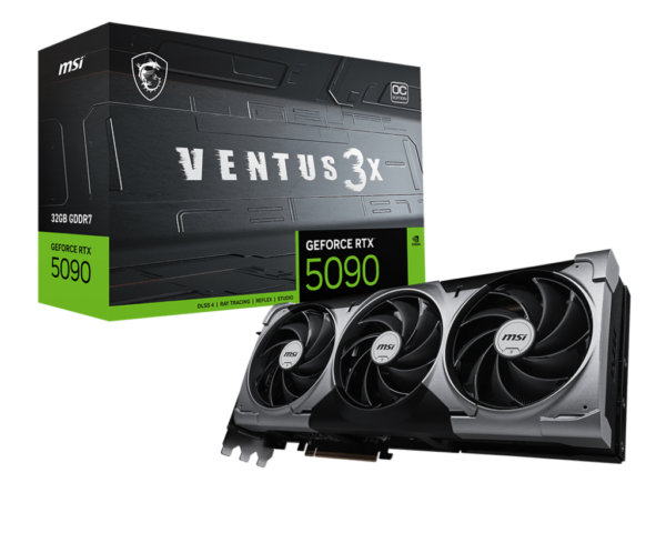 MSI GEFORCE RTX5090 32GB VENTUS 3X OC