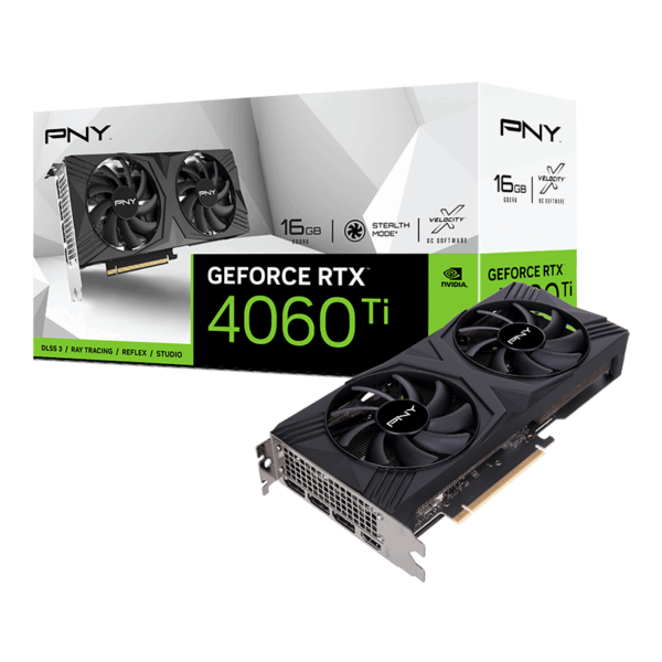 PNY RTX4060TI 8GB VERTO DUAL FAN