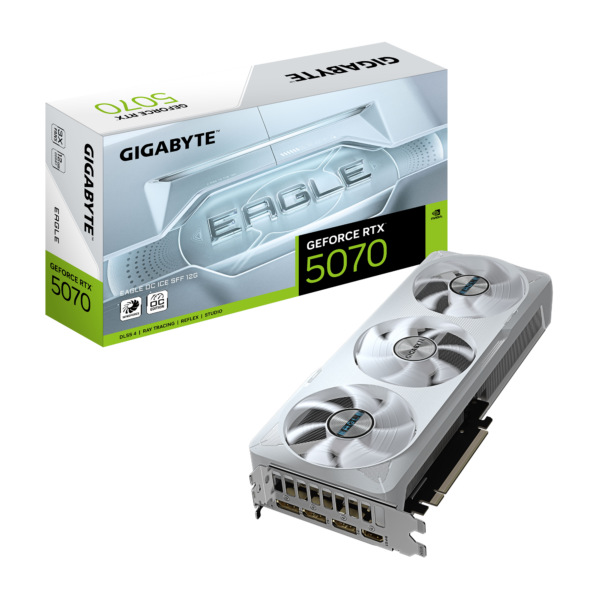 GIGABYTE GEFORCE RTX5070 EAGLE ICE SFF OC-12G GDDR7