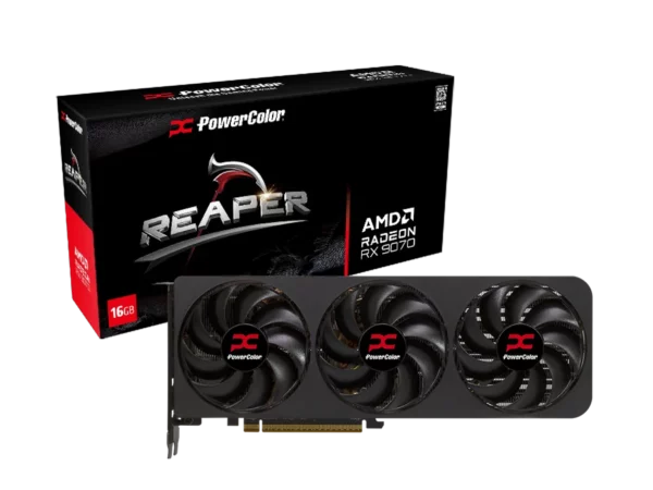 POWERCOLOR REAPER AMD RADEON™ RX 9070 16GB GDDR6