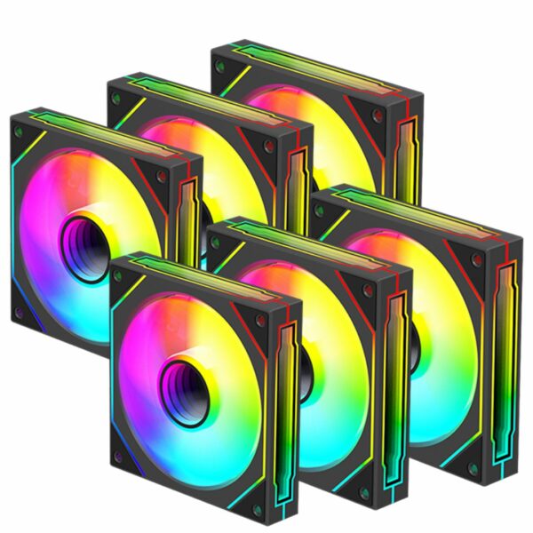 PWM ARGB Fan x6
