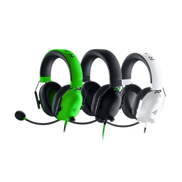 RAZER BLACKSHARK V2 X HEADSET GAMING ( GREEN / BLACK / WHITE )