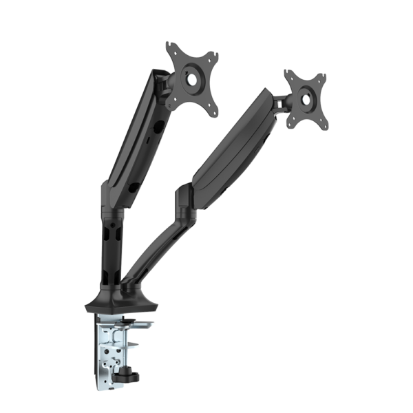 LOCTEK DLB503D GAS SPRING FULL MOTION 17''-30'' DOUBLE MONITOR MOUNT