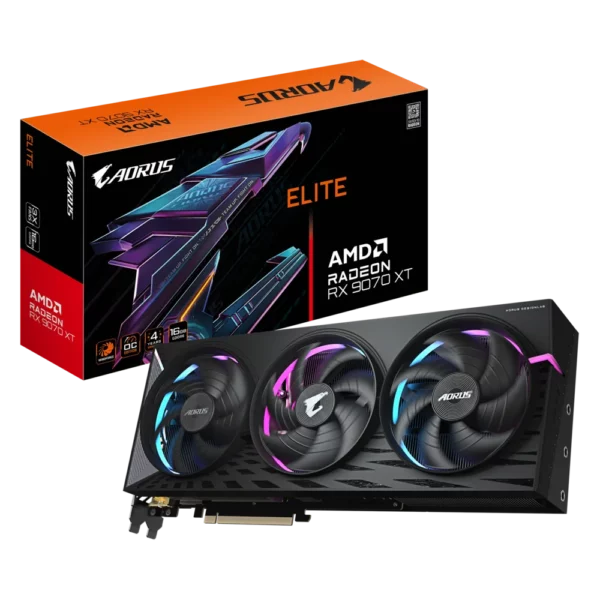 GIGABYTE AORUS ELITE RADEON RX 9070 XT 16G