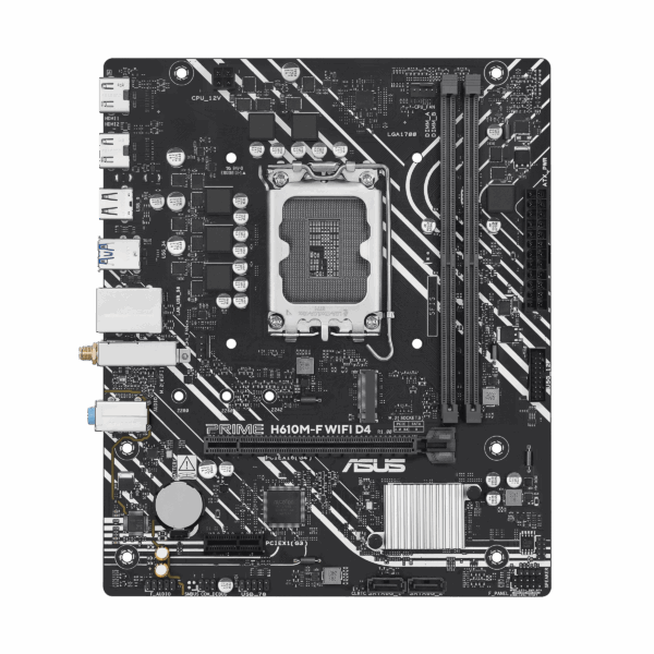 ASUS H610M-F WIFI DDR4 (2x RAM SLOT | 1x NVME SLOT)