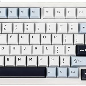 AULA F99 GAMING KEYBOARD NIMBUS SWITCH V3 - LIGHT GRAY & WHITE & DARK GRAY