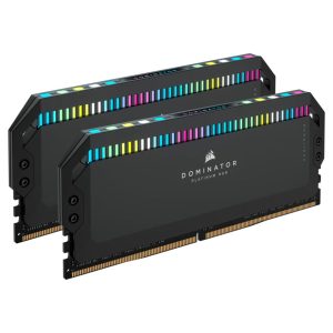 CORSAIR DOMINATOR PLATINUM RGB 2X16GB DDR5 7200MHZ CL34 – BLACK