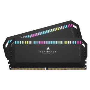 CORSAIR DOMINATOR PLATINUM RGB 2x16GB DDR5 6000MHZ CL36 – BLACK