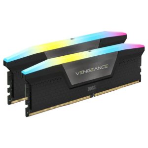 CORSAIR VENGEANCE RGB 2X16GB DDR5 6200MHZ CL36 – BLACK