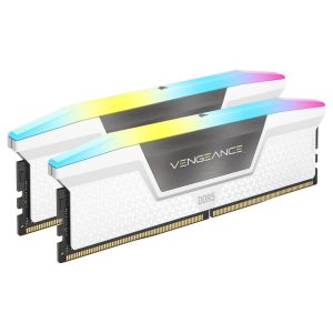 CORSAIR VENGEANCE RGB 2X16GB DDR5 6200MHZ CL36 – WHITE