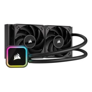 CORSAIR iCUE H100i RGB ELITE AIO – BLACK (240MM)