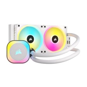 CORSAIR iCUE LINK H100i RGB AIO – WHITE (240MM)