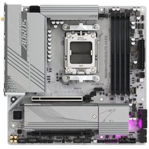 GIGABYTE B650M AORUS ELITE AX ICE (MATX) (WIFI 6E+BT5.3)