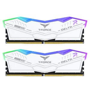 T-FORCE DELTA RGB 2X16GB DDR5 6000MHZ CL38 – WHITE